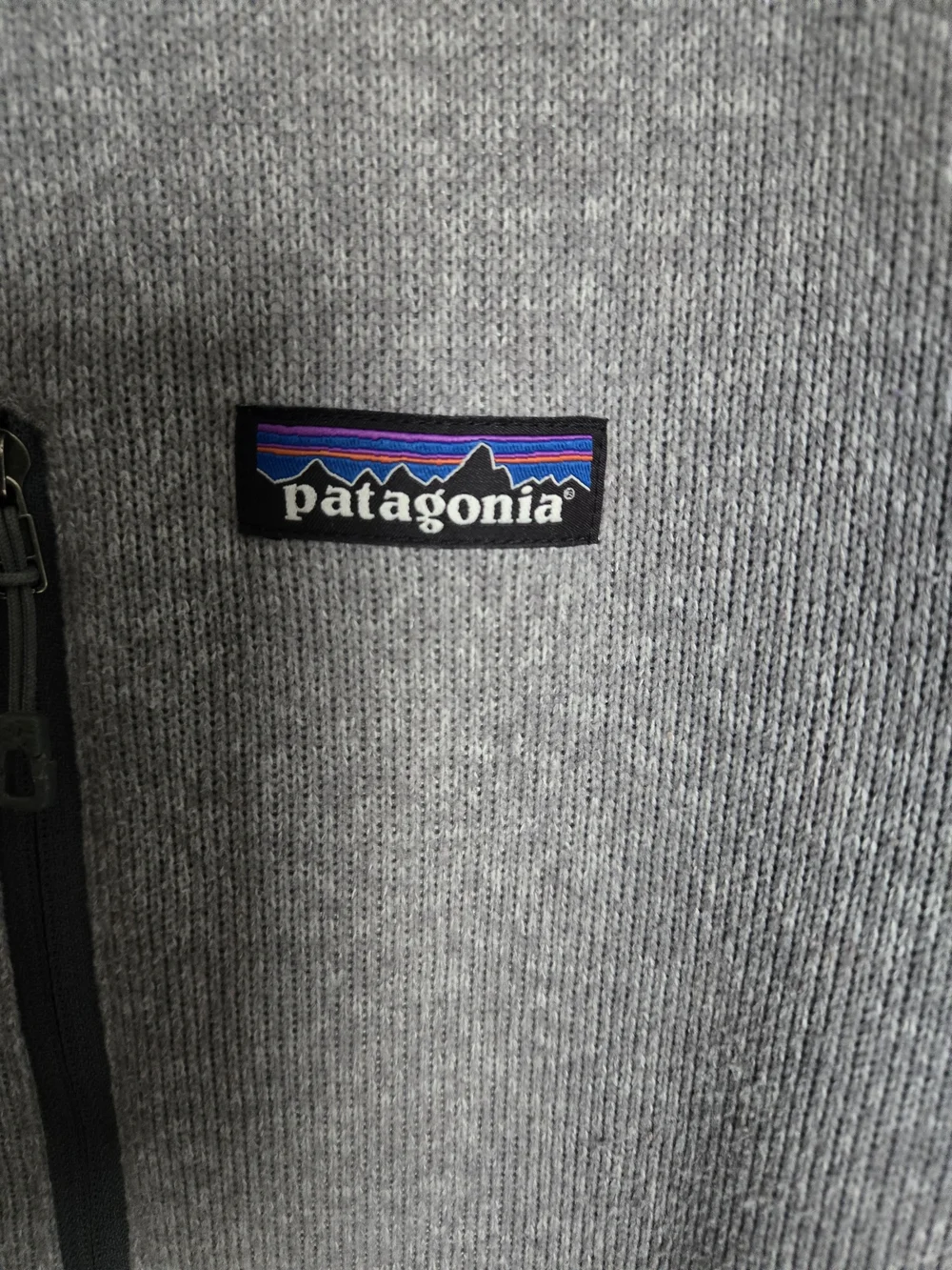 Patagonia Better Sweater Mens L Gray 1/4 Zip Fleece Pullover Chest Pocket